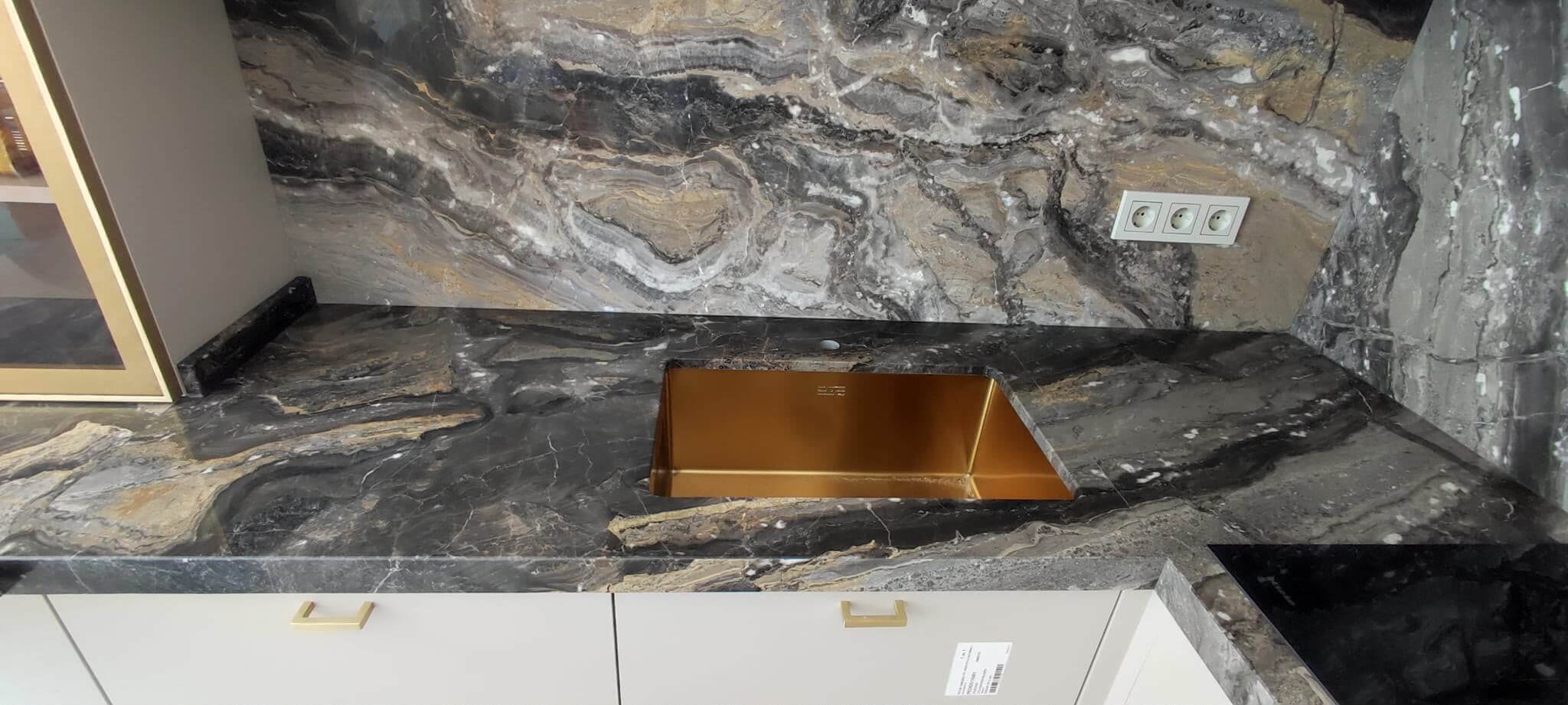 Encimera de mármol Orobico Griggio
